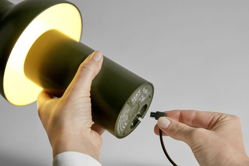 Lampe design portable pour professionnels de la restauration PC