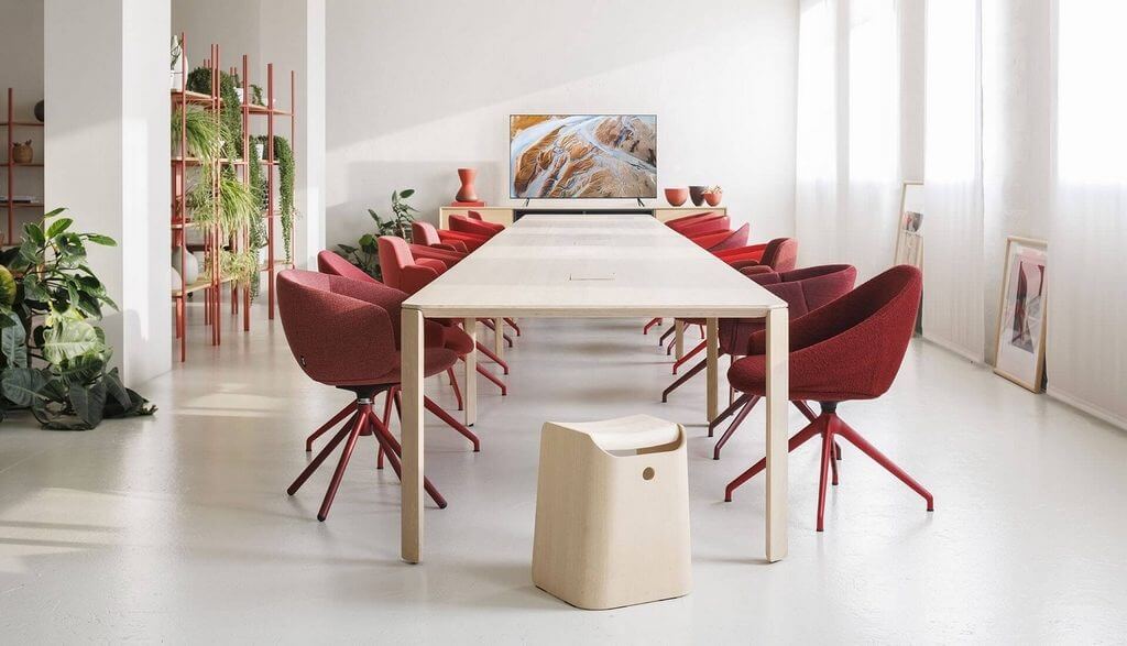 Mobilier de réunion design et haut de gamme fabriqué en italie